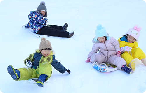 雪あそび